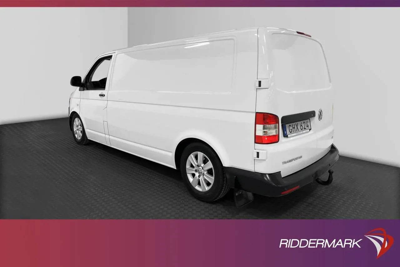 Volkswagen Transporter Lång 2.0TDI Värmare Dragkrok 3-sits Image 2